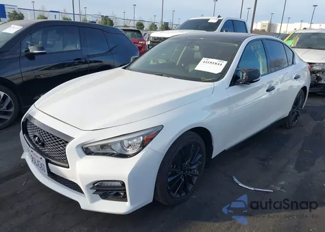 2015 Infiniti Q50 Premium z USA, uszkodzony, nr VIN JN1BV7AP0FM344737